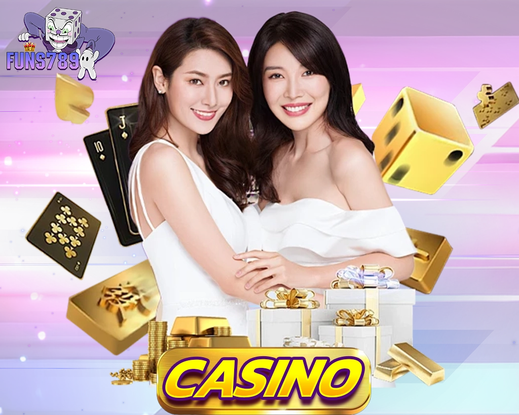 FUNS789 คาสิโนสด เว็บตรงลิขสิทธิ์แท้ เดิมพันได้ทุกค่าย