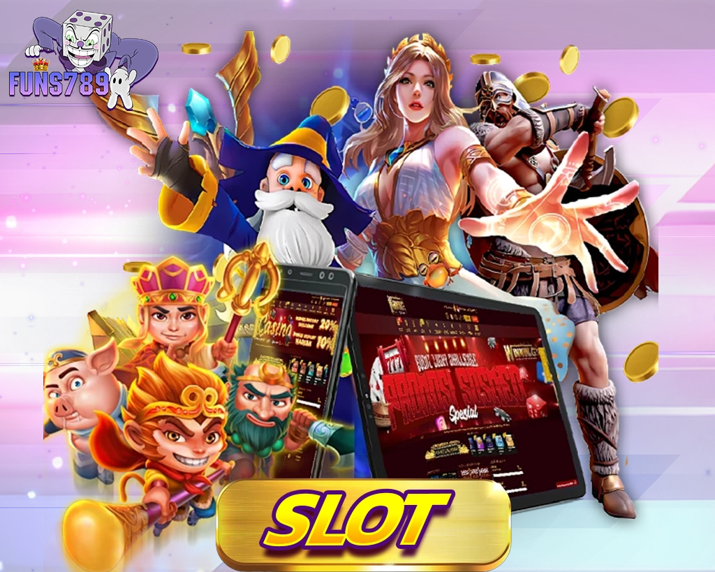 FUNS789 สล็อตแตกง่าย รวมทุกค่ายเกมดัง โบนัสแตกบ่อย